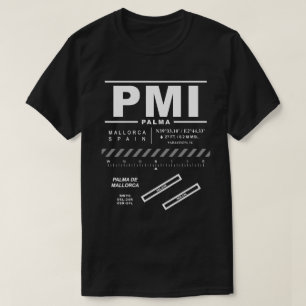 Palma de Mallorca Airport PMI T-shirt