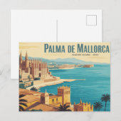 Palma de Mallorca Balearen Briefkaart (Voorkant / Achterkant)