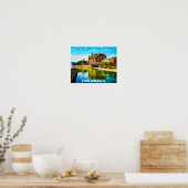 Palma de Mallorca Baleares olieverf Poster (Keuken)