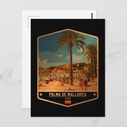 Palma de Mallorca Briefkaart (Voorkant / Achterkant)