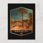 Palma de Mallorca Briefkaart (Voorkant)