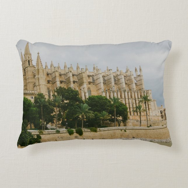 Palma de Mallorca dom, Spanje Decoratief Kussen (Voorkant)