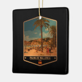 Palma de Mallorca Keramisch Ornament (Links)