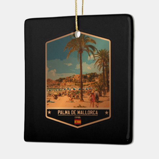 Palma de Mallorca Keramisch Ornament (Links)