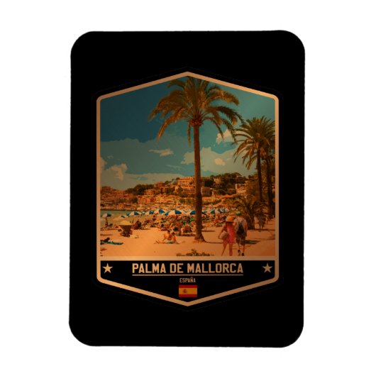 Palma de Mallorca Magneet (Verticaal)