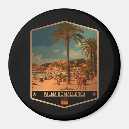 Palma de Mallorca Magneet (Voorkant)