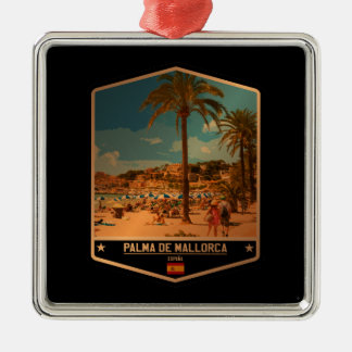 Palma de Mallorca Metalen Ornament