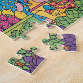  Palma de Mallorca Modern Pop Art Legpuzzel (Zijkant)