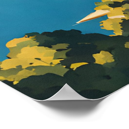 Palma de Mallorca nostalgische reizen Poster (Hoek)