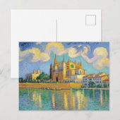 Palma de Mallorca Painting Briefkaart (Voorkant / Achterkant)