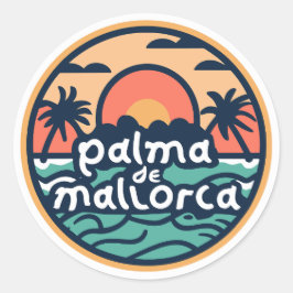 Palma de Mallorca Ronde Sticker