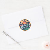 Palma de Mallorca Ronde Sticker (Envelop)