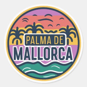 Palma de Mallorca Ronde Sticker