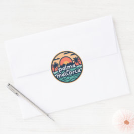 Palma de Mallorca Ronde Sticker