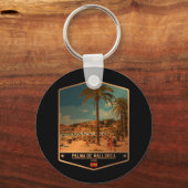 Palma de Mallorca Sleutelhanger (Voorkant)