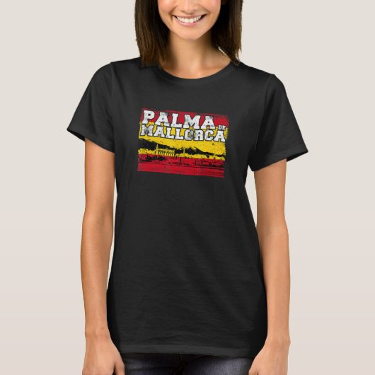 Palma De Mallorca Spain Europe T-shirt (Voorkant)