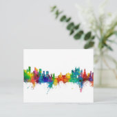 Palma de Mallorca Spain Skyline Briefkaart (Staand voorkant)