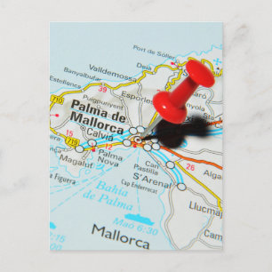 Palma de Mallorca, Spanje Briefkaart