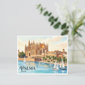 Palma de Mallorca Spanje Briefkaart (Staand voorkant)