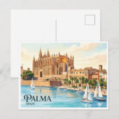 Palma de Mallorca Spanje Briefkaart (Voorkant / Achterkant)