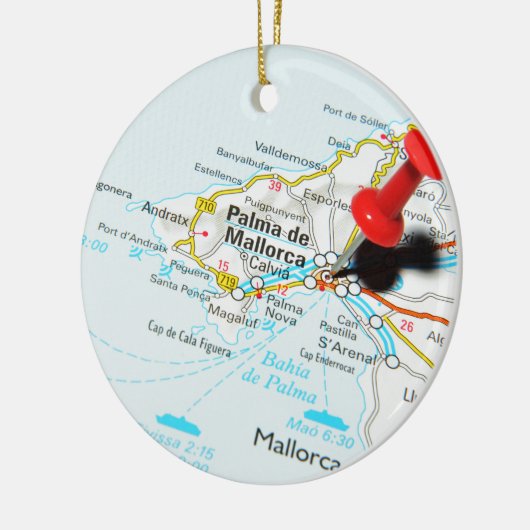 Palma de Mallorca, Spanje Keramisch Ornament (Links)