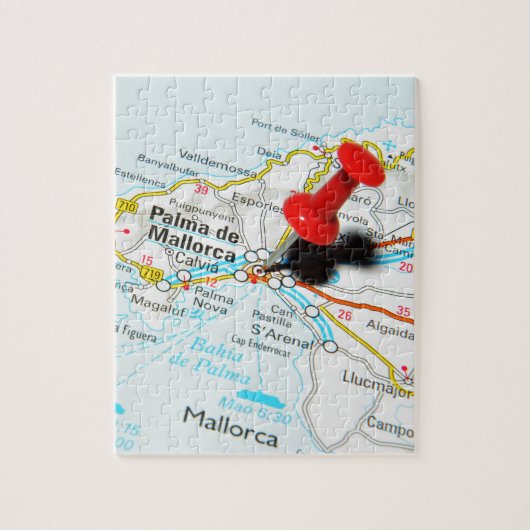 Palma de Mallorca, Spanje Legpuzzel (Verticaal)