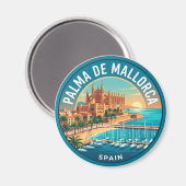 Palma de Mallorca Spanje Magneet (Voorkant / Achterkant)