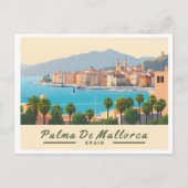 Palma de Mallorca Spanje Pastelreizen Briefkaart (Voorkant)
