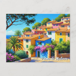 Palma de Mallorca Spanje Reizen Briefkaart