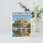 Palma de Mallorca Spanje Reizen Briefkaart (Staand voorkant)