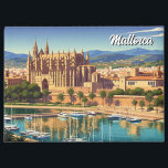 Palma de Mallorca Spanje Reizen Magneet<br><div class="desc">Mallorca, het grootste van de Balearen van Spanje, is een mediterraan juweeltje dat bekend staat om zijn prachtige kustlijn, kristalhelder water, charmante dorpjes en een levendige culturele scène. Gelegen aan de oostkust van Spanje, biedt het eiland een perfecte mix van ontspanning en avontuur. De hoofdstad, Palma de Mallorca, heeft een...</div>