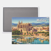 Palma de Mallorca Spanje Reizen Magneet (Voorkant / Achterkant)