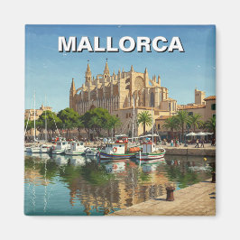 Palma de Mallorca Spanje Reizen Magneet