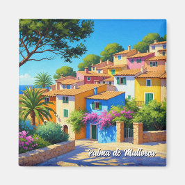 Palma de Mallorca Spanje Reizen Magneet