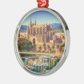 Palma de Mallorca Spanje Reizen Metalen Ornament (Links)