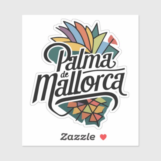Palma de Mallorca Sticker (Vel)