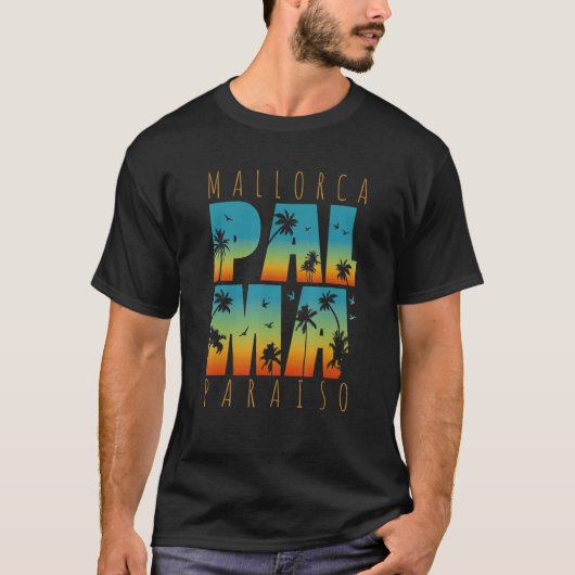 Palma de Mallorca T-shirt (Voorkant)