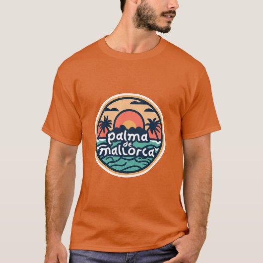 Palma de Mallorca T-shirt (Voorkant)