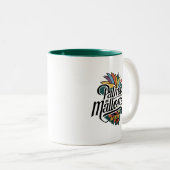 Palma de Mallorca Tweekleurige Koffiemok (Voorkant rechts)