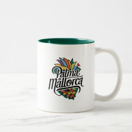 Palma de Mallorca Tweekleurige Koffiemok