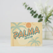Palma de Mallorca, Zon & Plezier Briefkaart (Staand voorkant)