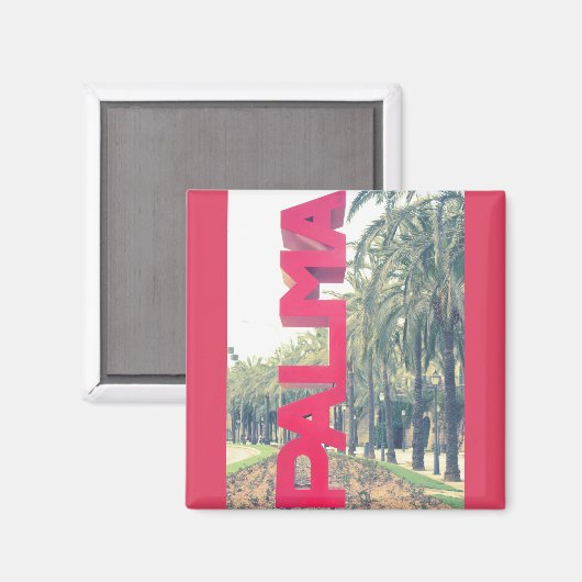 Palma Magneet (Voorkant / Achterkant)