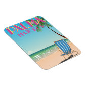Palma Majorca strand vakantieposter Magneet (Rechterzijde)