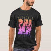 Palma Mallorca Paraiso Beach Mediterranean Spain T-shirt (Voorkant)