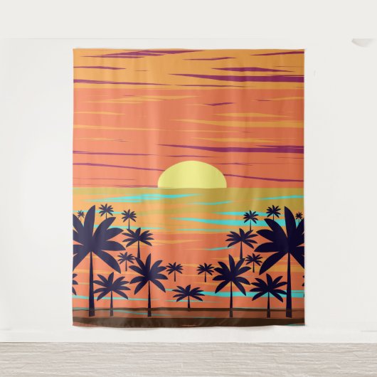 PALMAANVAL WANDKLEED (Voorkant)