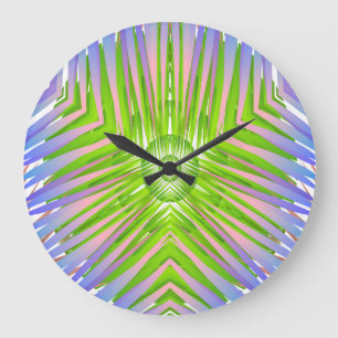 Palmafbeelding voor acryl wandklok