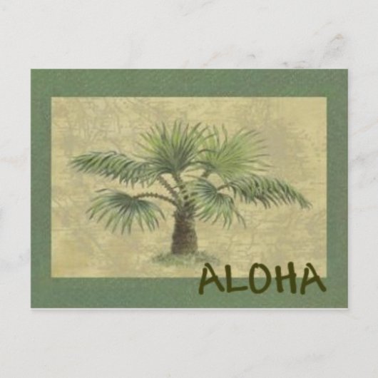 Palmas ALOHA Briefkaart (Voorkant)
