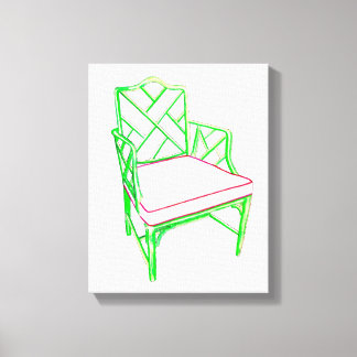 Palmband canvas afdruk