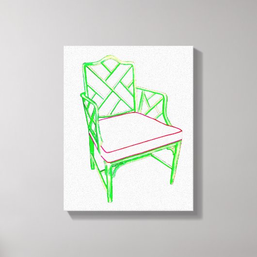 Palmband canvas afdruk (Voorkant)