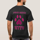 Palmband Kat T-Shirt (Achterkant)